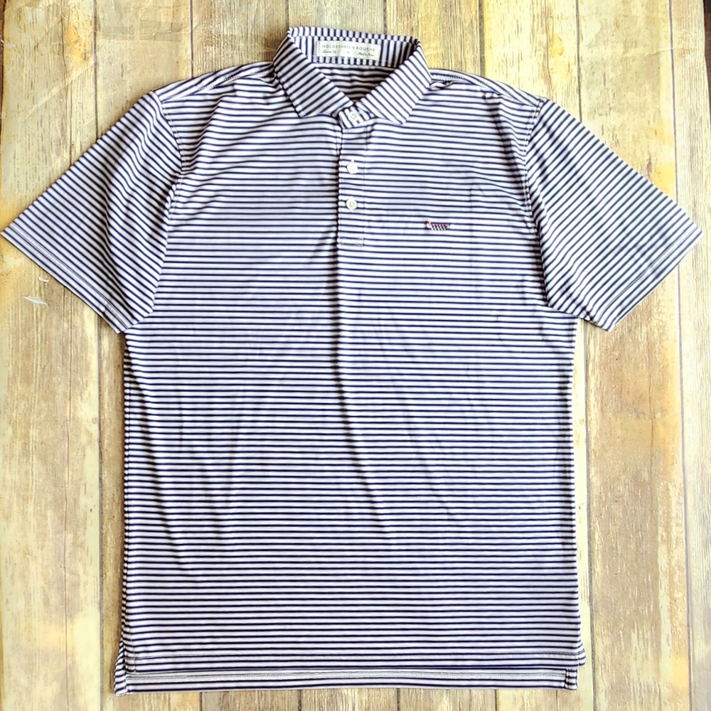 Holderness & Bourne Golf Team Logo Polo T-shirt Size M